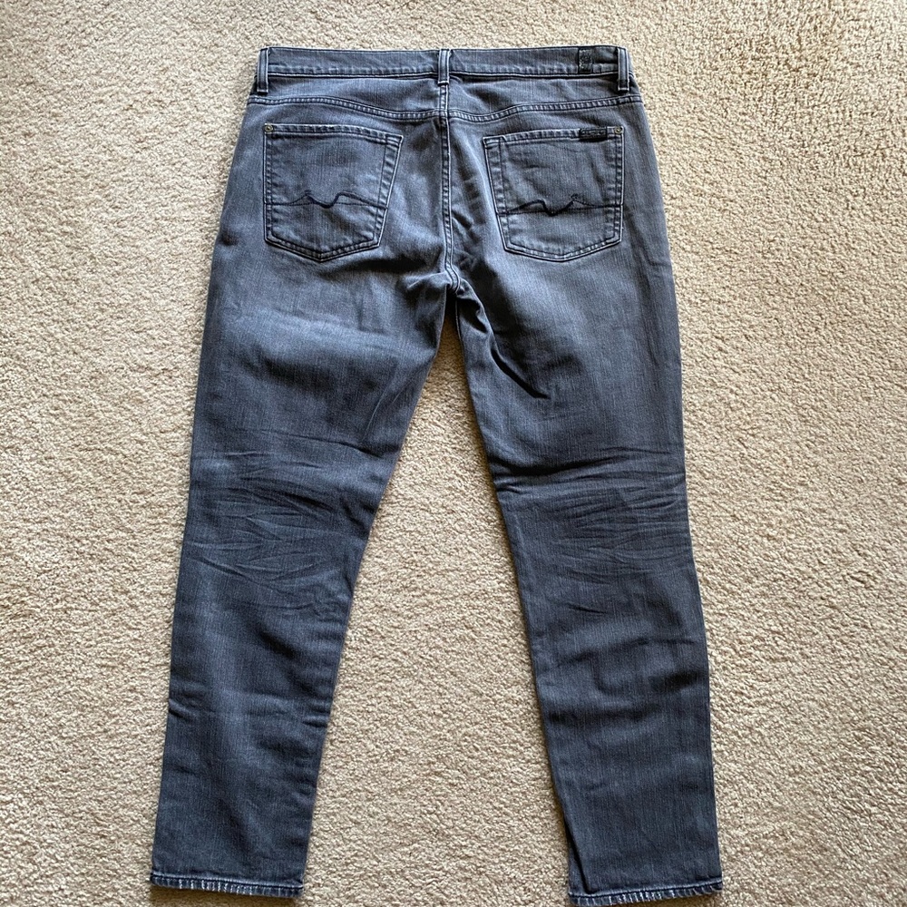 7 For All Mankind Josephina Skinny Boyfriend - Picture 1 of 7